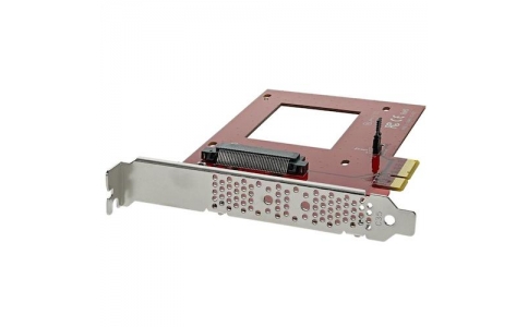 ＳＴＡＲＴＥＣＨ．ＣＯＭ社  PEX4SFF8639  スターテック　ＰＣＩ　Ｅｘｐｒｅｓｓカード／ｘ４／２．５インチＮＶＭｅ　Ｕ．２　ＳＳＤ　変換アダプター／ＳＦＦ－８６３９コネクタ搭載