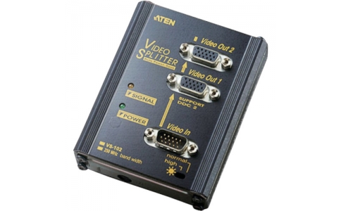 ＡＴＥＮジャパン（株）  VS102  ＡＴＥＮ　ビデオ分配器　ＶＧＡ／１入力／２出力