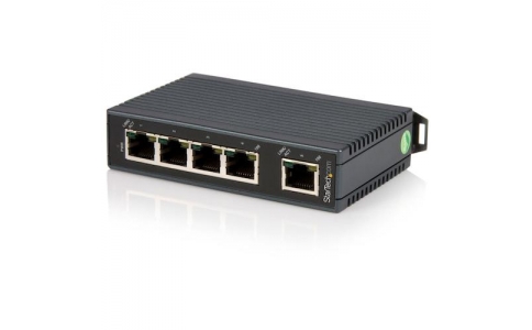 ＳＴＡＲＴＥＣＨ．ＣＯＭ社  IES5102  スターテック　イーサネットスイッチ／５ポート／１０／１００Ｍｂｐｓ／アンマネージド／　ＤＩＮレール取付可／産業用　スイッチングハブ