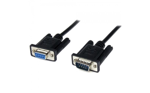 ＳＴＡＲＴＥＣＨ．ＣＯＭ社  SCNM9FM1MBK  スターテック　シリアルケーブル／ＲＳ２３２Ｃクロス／１ｍ／ＤＢ９／メス・オス／ブラック