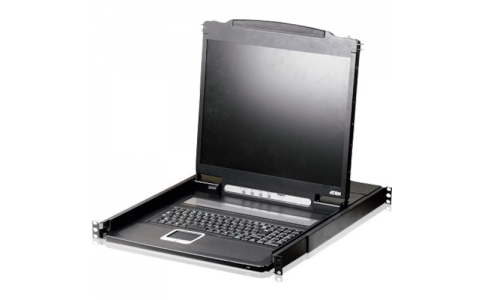 ＡＴＥＮジャパン（株）  CL1000NJJS  ＡＴＥＮ　コンソールドロワー　１９インチＬＣＤ／ショートレール