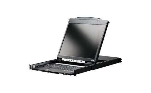 ＡＴＥＮジャパン（株）  CL5800NJJS  ＡＴＥＮ　コンソールドロワー　１９インチＬＣＤ／ショートレール