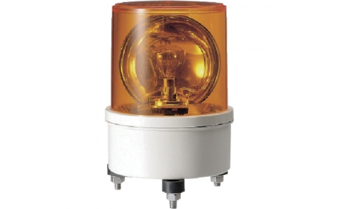 ユニット（株）  882-89B  ユニット　中型回転灯　ＡＣ２００Ｖ（黄）