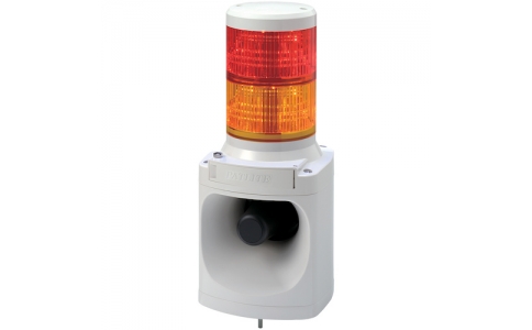 （株）パトライト  LKEH-210FC-BY  パトライト　ＬＥＤ積層信号灯付き電子音報知器
