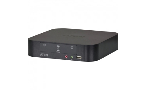 ＡＴＥＮジャパン（株）  CS1942  ＡＴＥＮ　ＫＶＭＰスイッチ　２ポート／ＵＳＢ２．０／Ｍｉｎｉ　ＤｉｓｐｌａｙＰｏｒｔ／デュアルディスプレイ