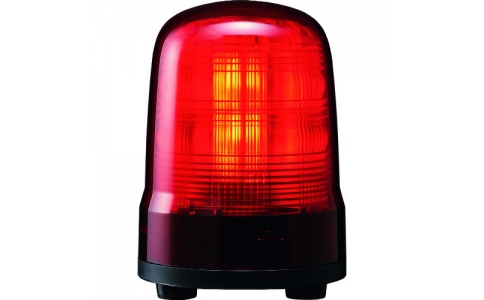 （株）パトライト  SF10-M1KTN-R  パトライト　モータレス回転灯　Φ１００　Ｍ１　端子台　Ｒ