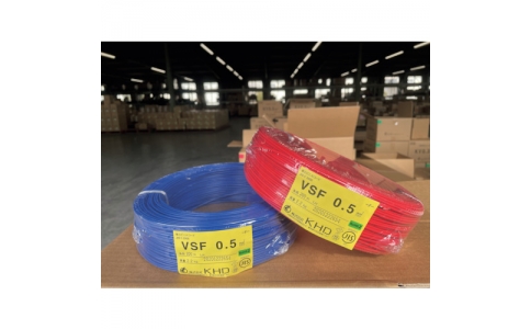 （株）ＫＨＤ  VSF0.5SQ-09-200M  ＫＨＤ　ＶＳＦ０．５　橙　２００ｍ