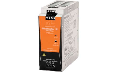 日本ワイドミュラー（株）  PRO MAX 180W 24V 7.5A  ワイドミュラー　産業用単相スイッチング電源　ＰＲＯｍａｘ　２４∨　７．５Ａ　　１４７８１２００００
