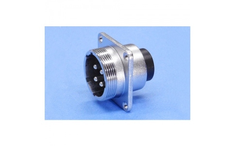 （株）七星科学研究所  NJC-2410-RF  七星　ＮＪＣシリーズＪＩＳ規格中型メタルコネクタ　パネル取付レセプタクル