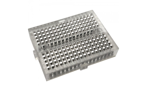 サンハヤト（株）  SJB-17CLX5  サンハヤト　ミニブレッドボード（透明　５個セット）