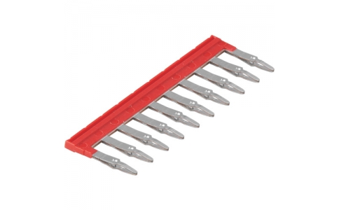 日本ワイドミュラー（株）  2709800000  ワイドミュラー　ワイドミュラー　短絡バー　極数１０　端子台モジュール用