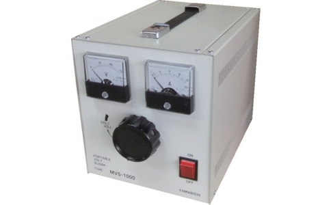 山菱電機（株）  MVS-1000  山菱　ボルトスライダー据置型　出力保護ヒューズ付　最大電流１０Ａ　入力電圧１００Ｖ