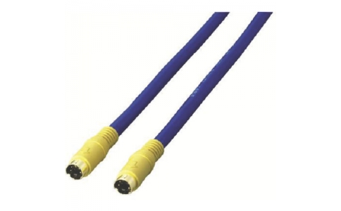 エレコム（株）  DH-SS50  エレコム　Ｓ端子ビデオケーブル５ｍ／Ｓ端子ーＳ端子