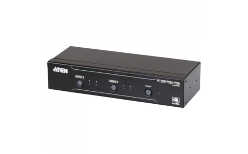 ＡＴＥＮジャパン（株）  VM0202H  ＡＴＥＮ　マトリックスビデオ切替器　ＨＤＭＩ　／　２入力　／　２出力　／　４Ｋ対応