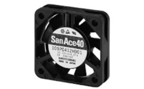 山洋電気（株）  109P0412H9D01  ＳａｎＡＣＥ　標準ファン（４０×１０ｍｍ　ＤＣ１２Ｖ－リード線仕様）