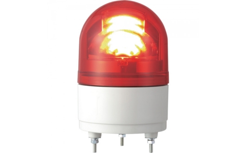 （株）パトライト  RHE100R（R）  パトライト　ＲＨＥ型　ＬＥＤ小型回転灯　Φ１００　赤