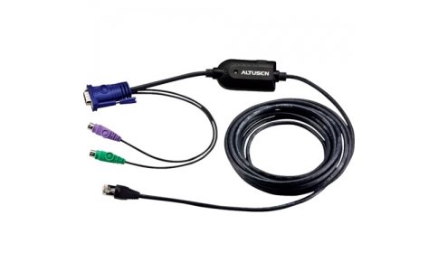 ＡＴＥＮジャパン（株）  KA7920  ＡＴＥＮ　コンピューターモジュール（ＬＡＮケーブル一体型）　ＰＳ／２／マトリックスＫＶＭスイッチ用