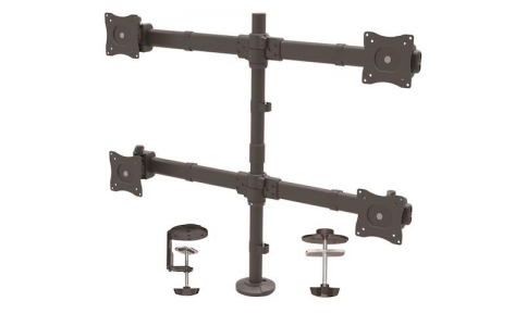 ＳＴＡＲＴＥＣＨ．ＣＯＭ社  ARMQUAD  スターテック　モニターアーム／４画面／最大２７インチ／多関節／耐荷重８ｋｇ（各液晶）／ＰＣ　パソコン　ディスプレイアーム