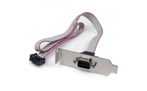 ＳＴＡＲＴＥＣＨ．ＣＯＭ社  PLATE9M16LP  スターテック　シリアルケーブル／マザーボード接続用／ＤＢ－９／Ｄ－Ｓｕｂ９ピン　－　ＩＤＣ　１０ピン／４０ｃｍ／ＳＦＦブラケット付き