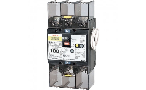 テンパール工業（株）  BU10301KC07V  テンパール　テンパール工業　ＢＵ－１０３・１ＫＣ　７５Ａ　単３中性線欠相保護付配線用遮断器　分電盤協約形サイズ　過電圧検出リード線付