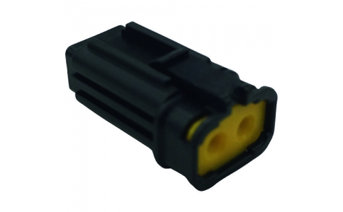 ミネベアコネクト（株）  CE01A6-02B0-01  住鉱テック　防水コネクタ　Ｆ端子用ハウジング（５００個入）