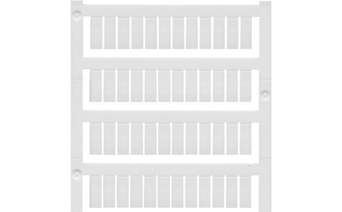 日本ワイドミュラー（株）  1609860000  ワイドミュラー　端子台マーカ（ＷＳシリーズ）　１２ｘ５ｍｍ　ホワイト　カードタイプ
