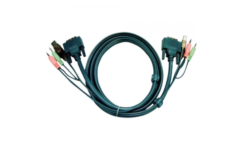 ＡＴＥＮジャパン（株）  2L-7D03UI  ＡＴＥＮ　ＤＶＩ－Ｉケーブル　シングルリンク対応　３ｍ