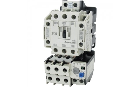 三菱電機（株）  MSO-T25-5.5KW200VAC100V  三菱電機　電磁開閉器　ＭＳＯ－Ｔシリーズ（非可逆品）　フレームＴ２５