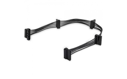 ＳＴＡＲＴＥＣＨ．ＣＯＭ社  PYO4SATA  スターテック　ＰＣ電源ケーブル／ＳＡＴＡ電源４分岐／４０ｃｍ／１５　－　１５ピン／オス・メス