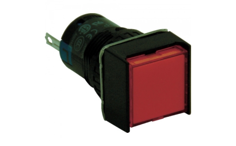 ＩＤＥＣ（株）  AL6Q-P4A  ＩＤＥＣ　φ１６正角形表示灯