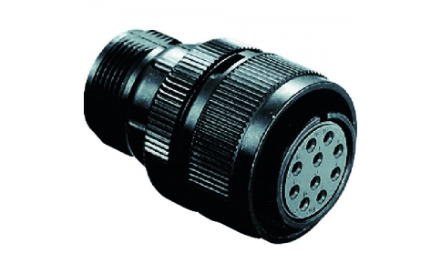 日本航空電子工業（株）  NMS3106B10SL-3S  航空電子　丸型ＭＳコネクタストレートプラグ　シェル１０ＳＬ　配列記号１０ＳＬ－３