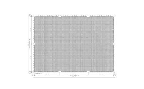 サンハヤト（株）  ICB1000G  サンハヤト　ユニバーサル基板　３２５×４６０ｍｍ　穴径０．９φ