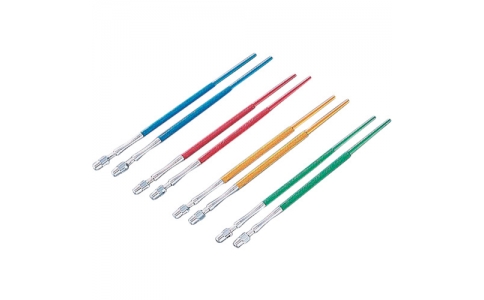 アズワン（株）  6-490-04  ＡＳ　白金線ホルダー０．３ｍｍ保持径緑５本入