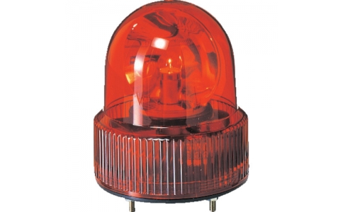 （株）パトライト  SKH-101A（R）  パトライト　ＳＫＨ－Ａ型　小型回転灯　Φ１１８　オールプラスチックタイプ　色：赤　赤