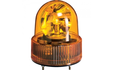 （株）パトライト  SKH-101A（Y）  パトライト　ＳＫＨ－Ａ型　小型回転灯　Φ１１８　オールプラスチックタイプ　色：黄　黄