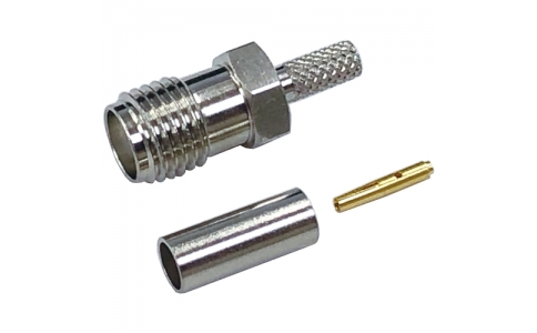 （株）トーコネ  SMAJ-174A(NI)  ＴＹＣ　ＳＭＡコネクタストレートジャック