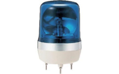 ユニット（株）  882-70A  ユニット　小型回転灯　ブザー付　１００Ｖ　（青）