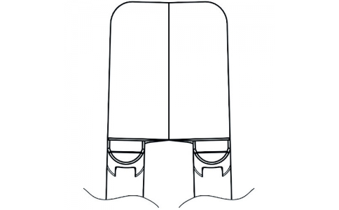 白光（株）  G4-1601  白光　ブレード　ストレート