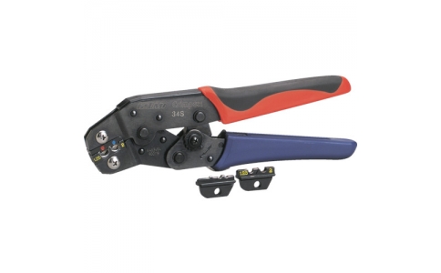 マクセルイズミ（株）  4906274800345  泉　手動片手式工具　絶縁被覆付圧着端子ダイス付