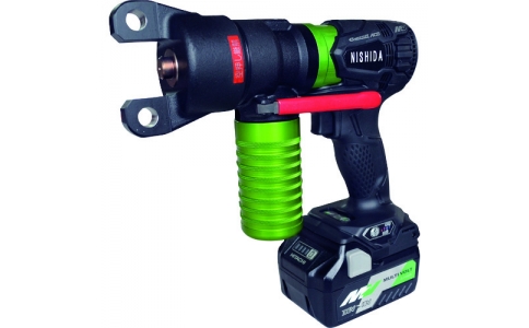 （株）西田製作所  NC-E750-36A  西田　３６Ｖ２．５Ａｈ　マルチパワーツール　充電式油圧ポンプ（バッテリー・充電器セット品）