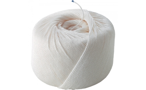 （株）日本緑十字社  283005  緑十字　ケーブル用呼び線（通線紐）　白　ロープ３Ｎ　３ｍｍΦ×５００ｍ　ポリプロピレン