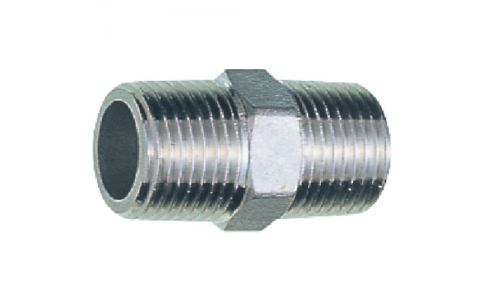 ＳＡＮＥＩ（株）  JTS700-13  ＳＡＮＥＩ　ステンレス六角ニップル