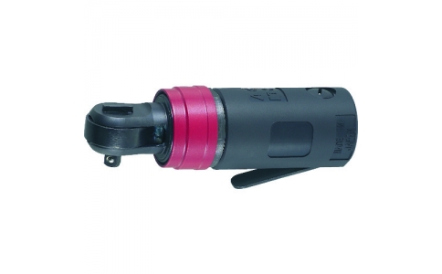 トラスコ中山（株）  TAT-7742  ＴＲＵＳＣＯ　エアミニラチェットレンチ　首振りタイプ　差込角９．５ｍｍ
