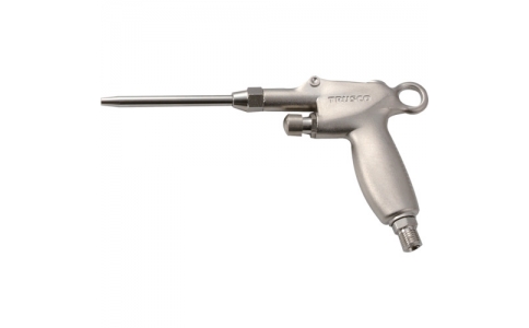 トラスコ中山（株）  TD-10B-1  ＴＲＵＳＣＯ　エアダスター　ボタン式　ニップルタイプ　ノズル１００ｍｍ