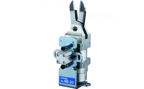 （株）ベッセル  GT-NB20-10-OSHI  ベッセル　スライドエアーニッパーブラケット型　ＧＴ－ＮＢ２０（１０－ＯＳＨＩ）　押し０～５