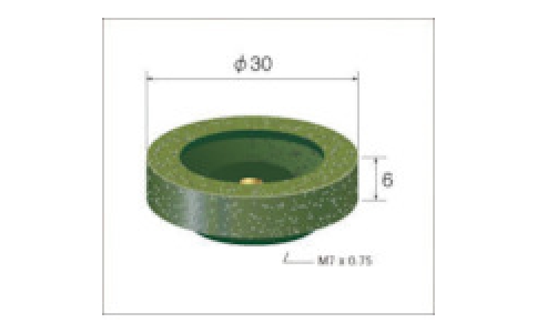 （株）ナカニシ  64859  ナカニシ　カップゴム砥石アソートＳ　（１Ｓ（袋）＝１２個入）