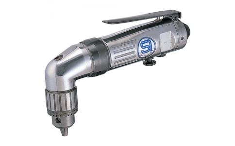 信濃機販（株）  SI-5355  ＳＩ　エアドリル　エアアングルドリル　チャック能力１０ｍｍ　穴あけ能力１０ｍｍ