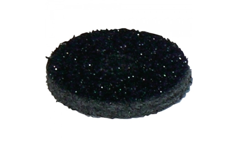 ＵＨＴ（株）  5150  ＵＨＴ　＃１２０φ２５ホイル型ＮＳＬ　ラップ軸１本付　黒　１Ｐｋ（箱）＝２５枚入