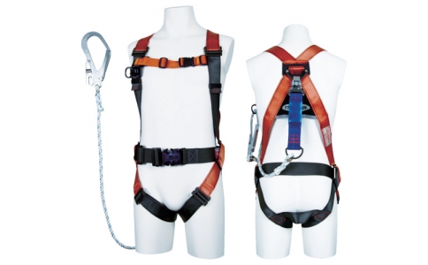 藤井電工（株）  R-502-TS150-PT-OR-L-BX  ツヨロン　体重１５０ＫＧまで用フルハーネス安全帯　Ｌ寸