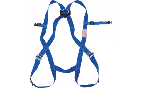 藤井電工（株）  R-510-D-LL-BX  ツヨロン　フルハーネス安全帯　青色　ＬＬ寸